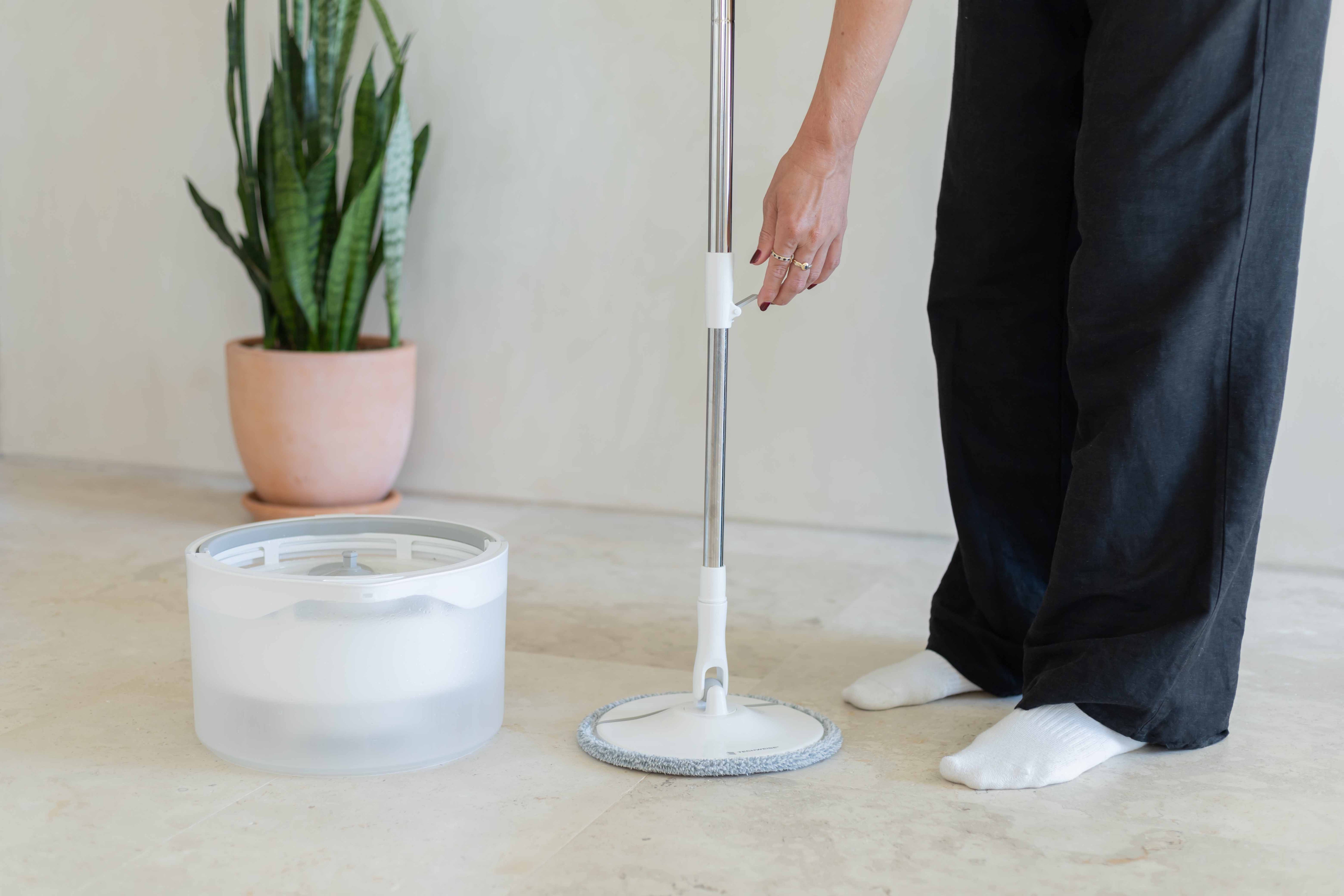 2 chiffons en microfibre pour le système de nettoyage Superpress