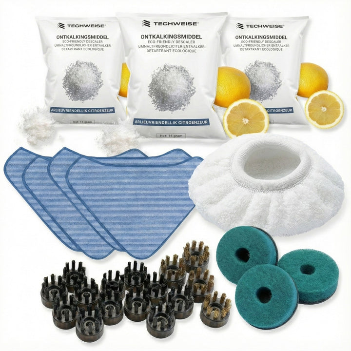 6 maanden voorraad bundel Stoomreinigers