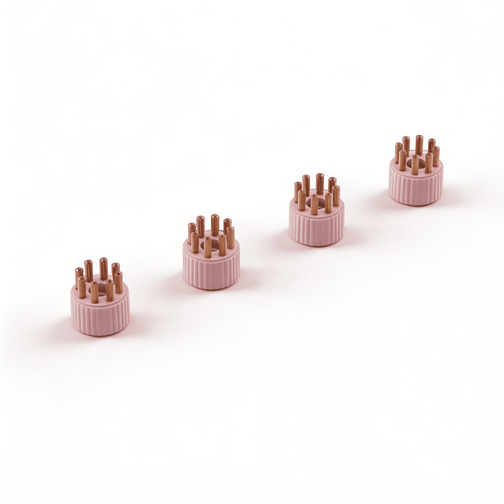 Jeu supplémentaire de 4 brosses en acier TS2 ROSE ÉDITION LIMITÉE